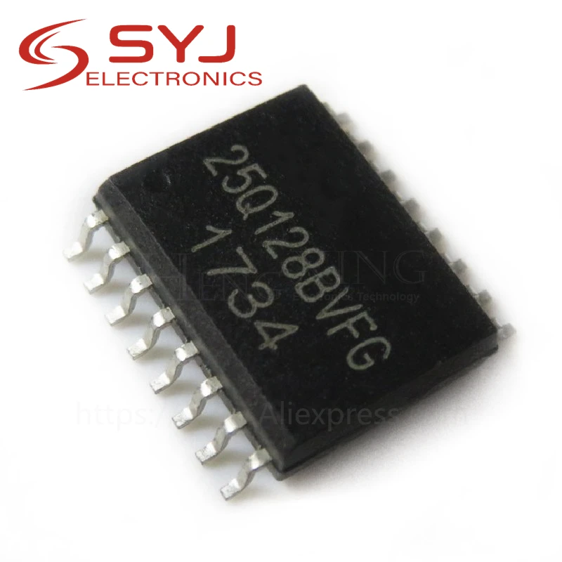 5pcs/lot 25Q128BVFG 25Q128 SOP-16 In Stock