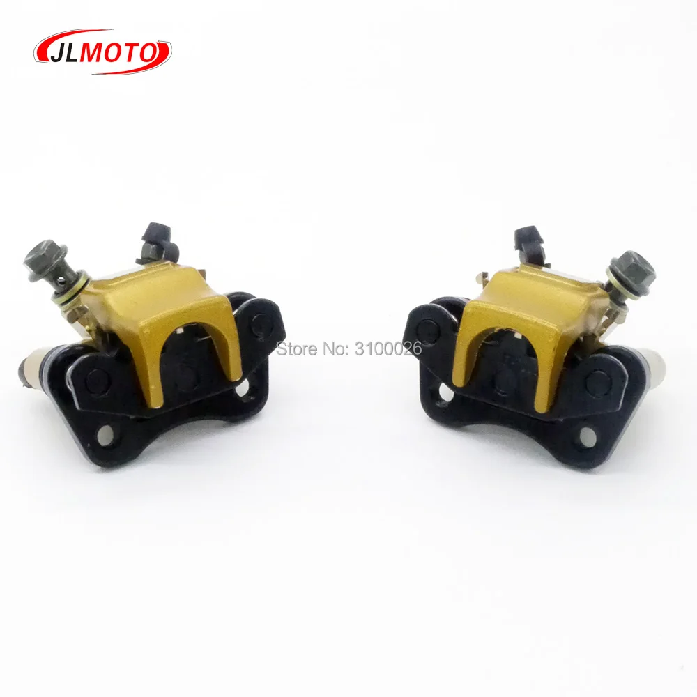 Para 110mm Lewy/Prawy Zacisk Hamulcowy Pasuje Do Silnika 50cc 70cc 110cc Elektryczny DIY Dziecięcy Quad ATV UTV Gokart Buggy Skuter Części