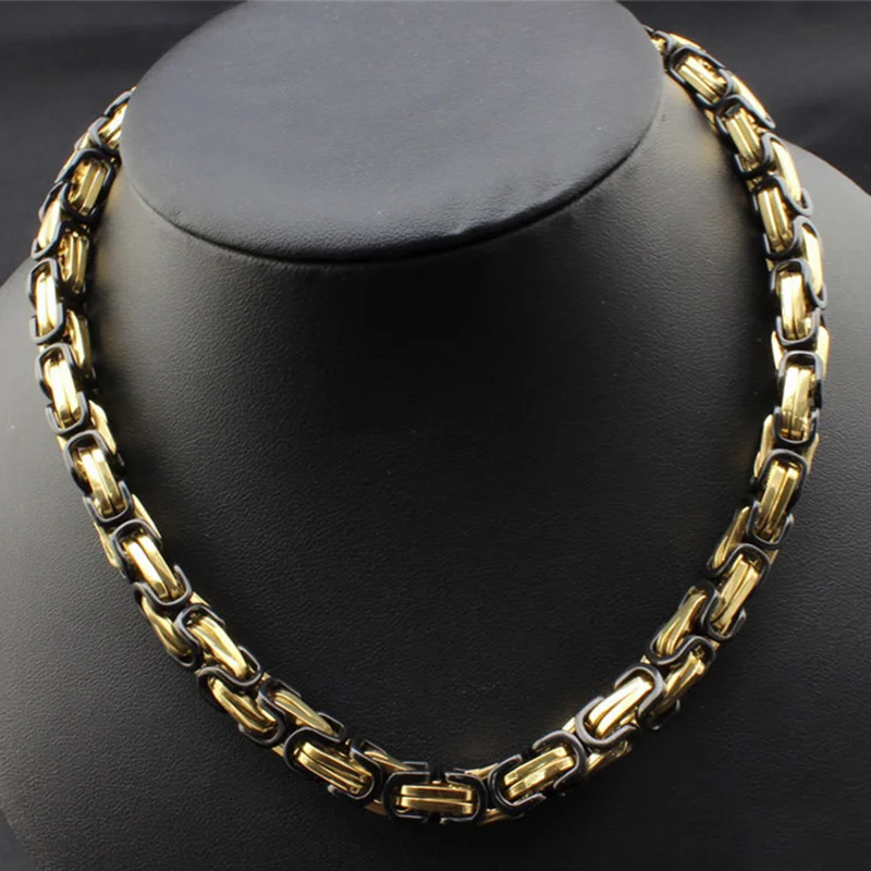 chain on neck 2020 mens necklacesstainless steel chain necklace men chain men Cycling necklace gold male accessories  jewelry