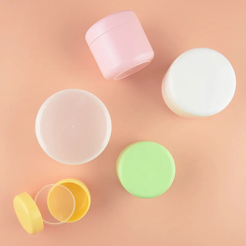 10PCS 10g/20g/30g/50g/100g/150g 빈 얼굴 크림 컨테이너 빈 여행 Pp 얼굴 크림 항아리 화장품 플라스틱 리필 병