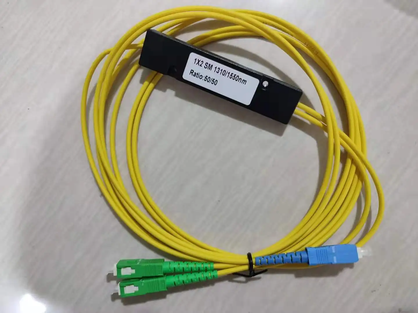 

Fiber optical splitter, FTTH PLC, 1x2 SC/UPC SC/APC, 10 pcs/lot