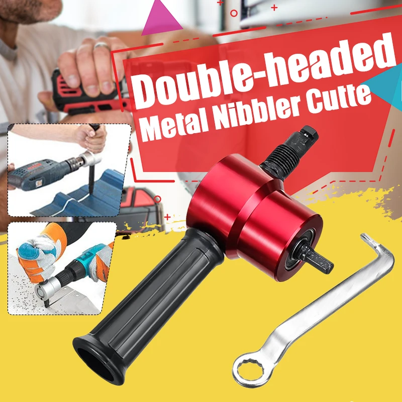 Double head metal plate saw cutter undercut cutter 360 degree adjustable bit accessory power tool accessory cutter