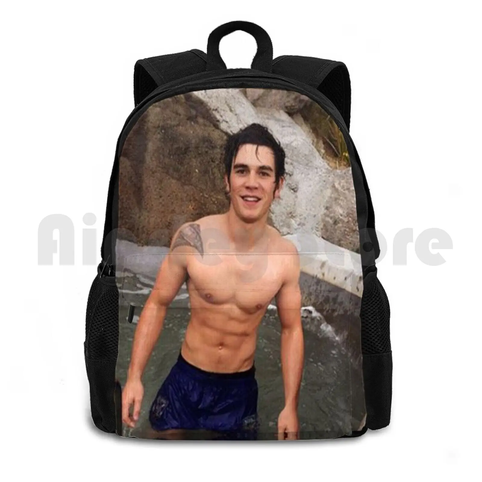 Kj Apa-Archie Andrews-Riverdale Outdoor Hiking Backpack Riding Climbing Sports Bag Riverdale Series Netflix Films Movies Kj Apa