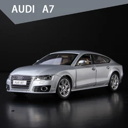 New 1:24 AUDI A7 Coupe Car Model Diecasts & Toy Vehicles Metal Car Model Collection Sound light Simulation Car Toys Kids Gifts