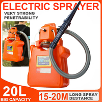 220V 20L Electric ULV Fogger Sprayer Ultra Capacity Fogging Machine Mosquito Killer Farming Disinfection Machine