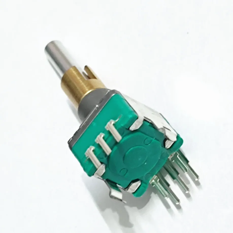 1 Pieces EC11EBB24C03 Dual Axis Encoder With Switch 30 Positioning Number 15 Pulse point Handle 25mm