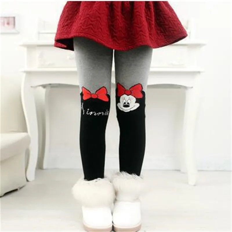 Cotton Children Pantyhose Spring Summer Pure Color Bowknot Deco Black Tights For Girls Knitted Cute Kids Stockings Suitable 2-8Y