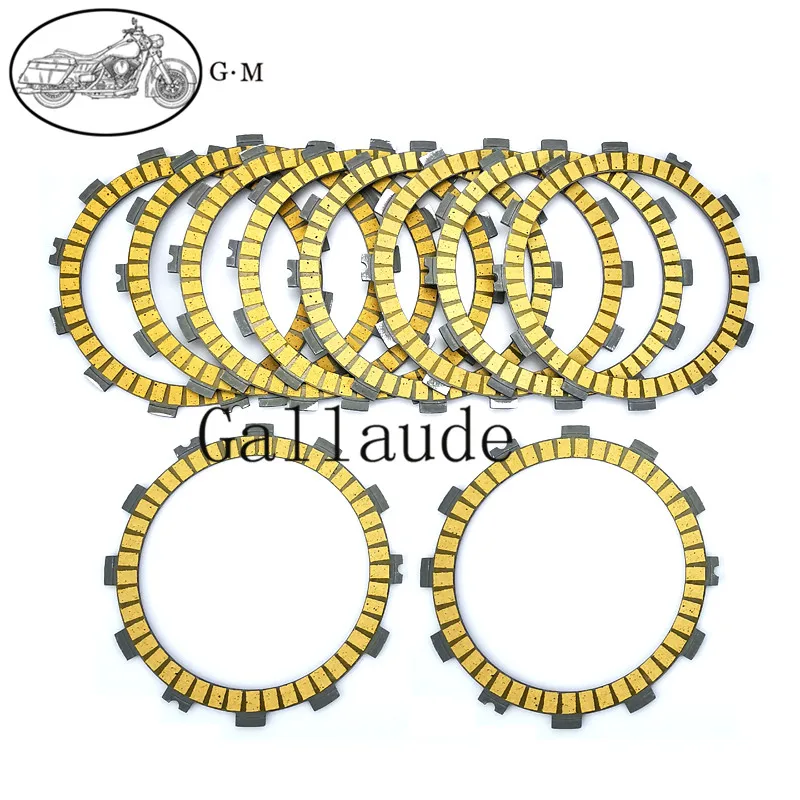 Motorcycle Friction Clutch Plates Disc For DUCATI Monster Evo 1100 Diavel 1200 Multistrada MTS 1200