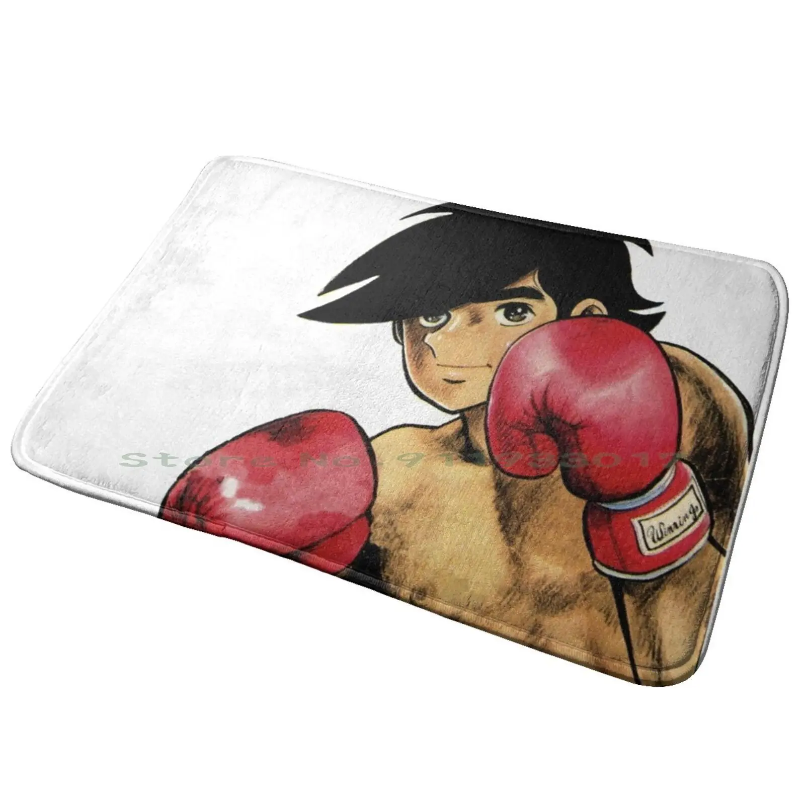 Ashita No Joe Entrance Door Mat Bath Mat Rug Futures Joe Boxing Boxer Punch Drunk Manga Anime Japanese Film 2 Streaming Read