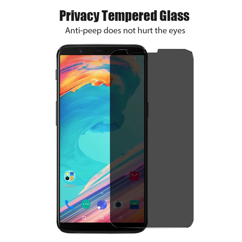 9H privacy Screen Protector For one plus 7 8T Anti-spy Tempered Glass for Oneplus 6 6T 7T 8T Nord N100 N10 5G