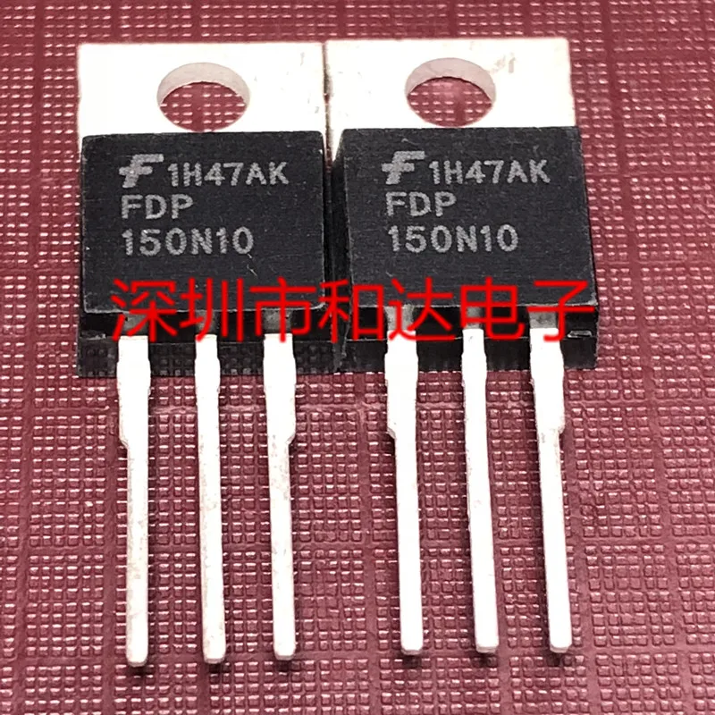 10pcs FDP150N10 TO-220 100V 57A