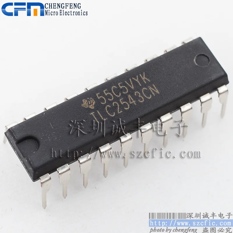 5pieces TLC2543CN TLC2543  DIP   ADC