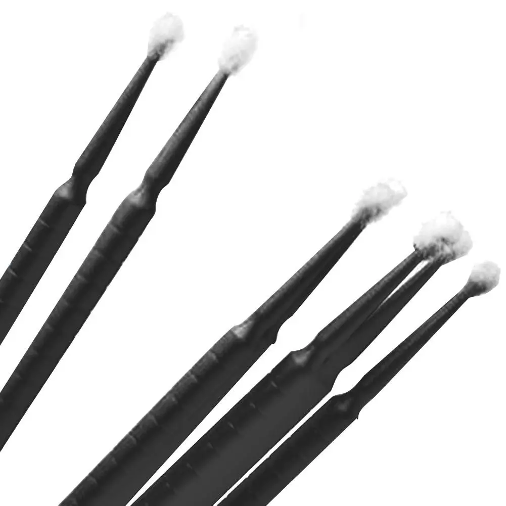 100PCS Disposable Eyelash Cleaning Makeup Cotton Swabs Microbrushes For Eyelash Grafting Extension Tools Makeup Eyelashes Remove