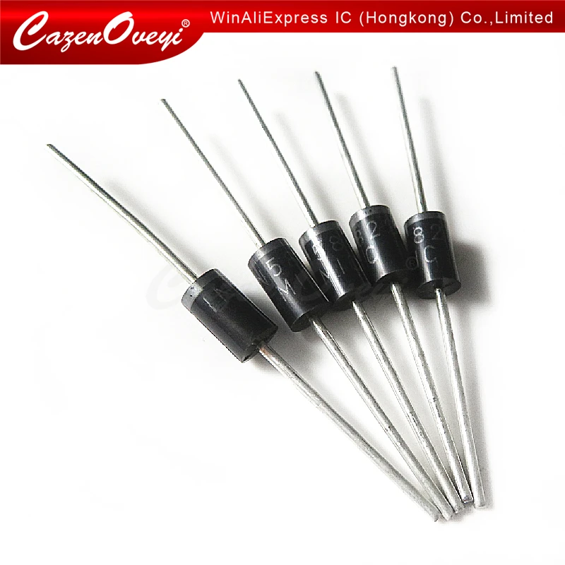 10pcs/lot 1N5822 DO-27 IN5822 Schottky Diode 3A 40V DIP Wholesale Electronic In Stock