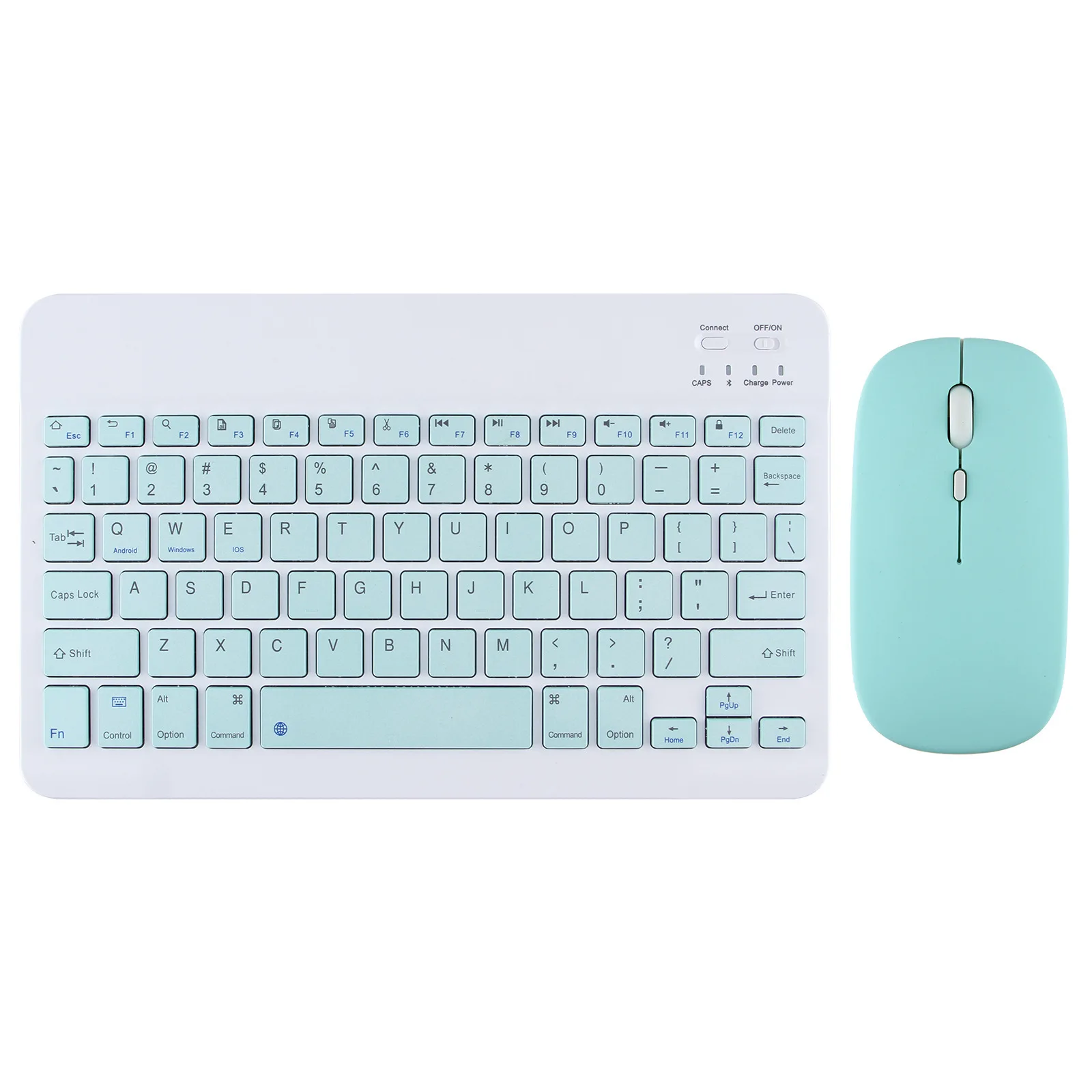 For iPad Air Pro 11 Bluetooth Wireless Keyboard Mouse Russian French Hebrew Spanish Korean For Android IOS Windows Phone Tablet