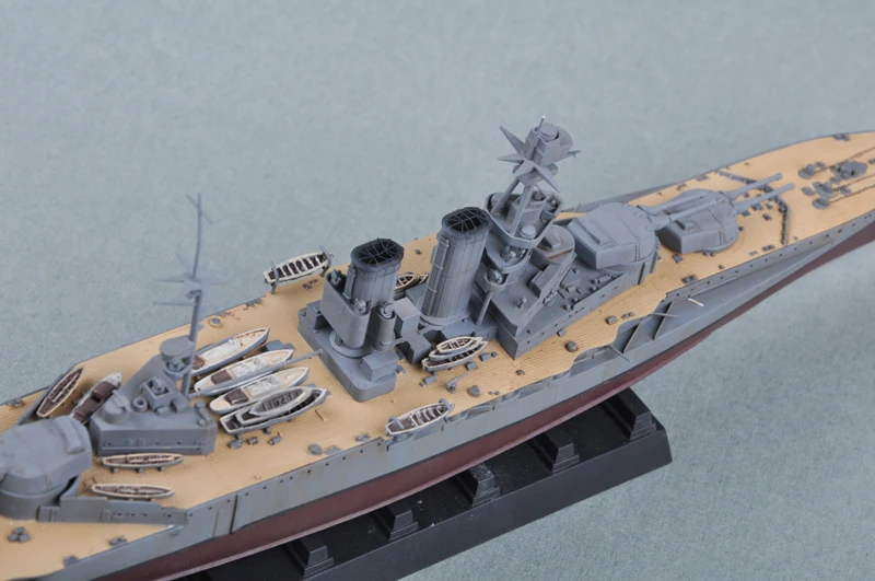 Jogo militar plástico do modelo do navio, escala 05780, 1/700, hms warcase 1915, brinquedo para ser conjunto, passatempo