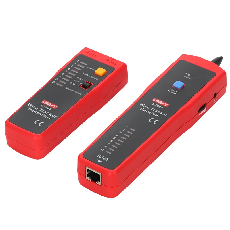UNI-T-Network Line Finder, Linha Telefônica, Linha de Rede, Cabo de Alimentação, Verificação Network Line, UT682