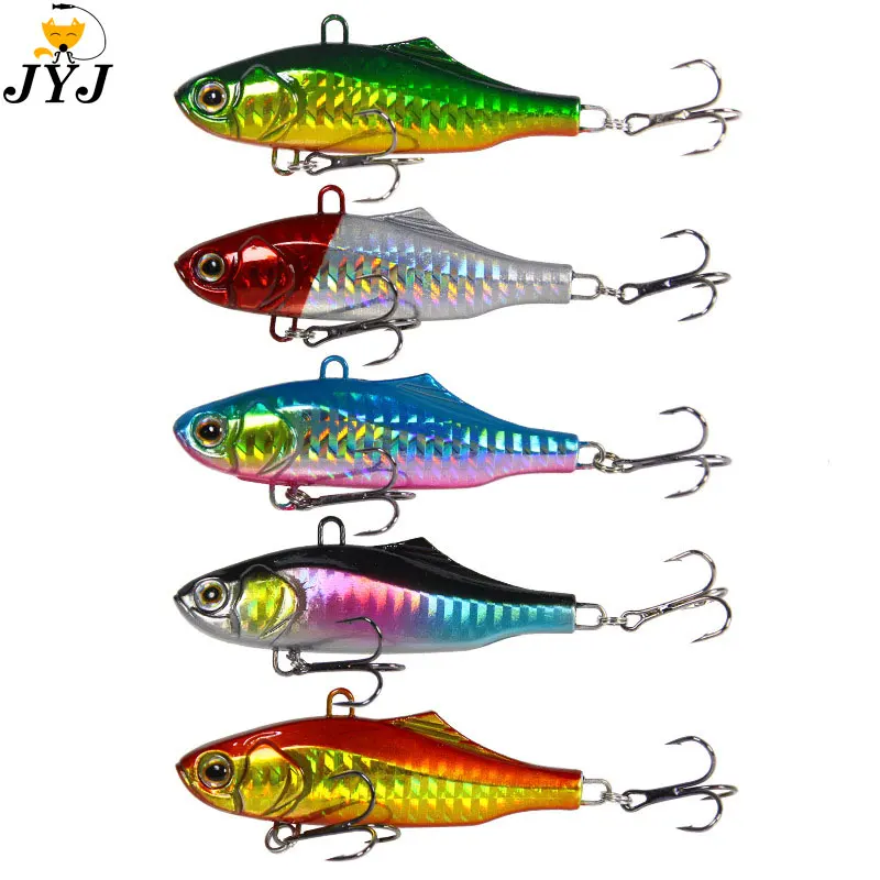 

7cm 24g Hard sinking VIB lure bait for deep wobbler sinker bait , lipless Vibration VIB bass fishing isca lure