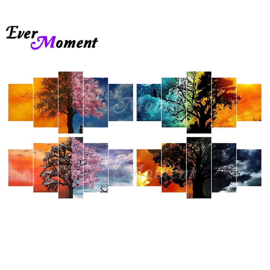 

Ever Moment Diamond Painting Full Square Resin Drill Handmade Kits Wall Art Decoration Paint By Diamond Picture Gift 1M032