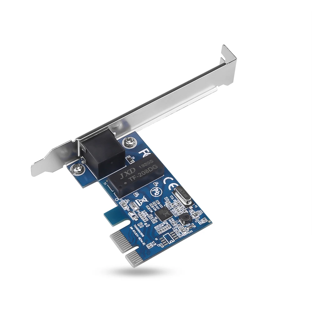 Сетевая карта PCI Express, 1000 Мбит/с, Gigabit Ethernet 10/100/1000M, RJ-45 LAN адаптер, конвертер, сетевой контроллер, новинка