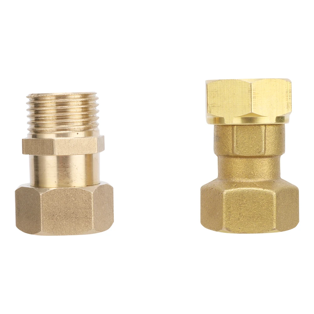 

G1/2 Union Hexagon Straight Connector 1/2" Male/Female Thread Brass Compression Connector Plumbing Pipe Fittings