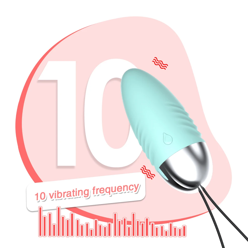 Sex Toys for Woman Wireless Remote Control 10 Speeds Vibrating Egg Clitoris Stimulator Vaginal Massage Ball G- Spot Vibrators