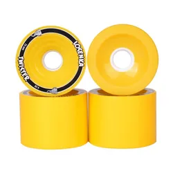 4 pcs/lot 82A High Performance Street Brushing Skate Board Wheel 75mm*56mm Skateboard Rodas for Flat Single Double Long Road