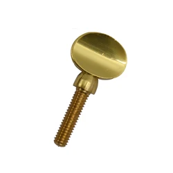 1 Piece Golden Brass Saxophone Neck Tightening Screw Woodwind Instrument Accessory 30.5 x 14.7mm