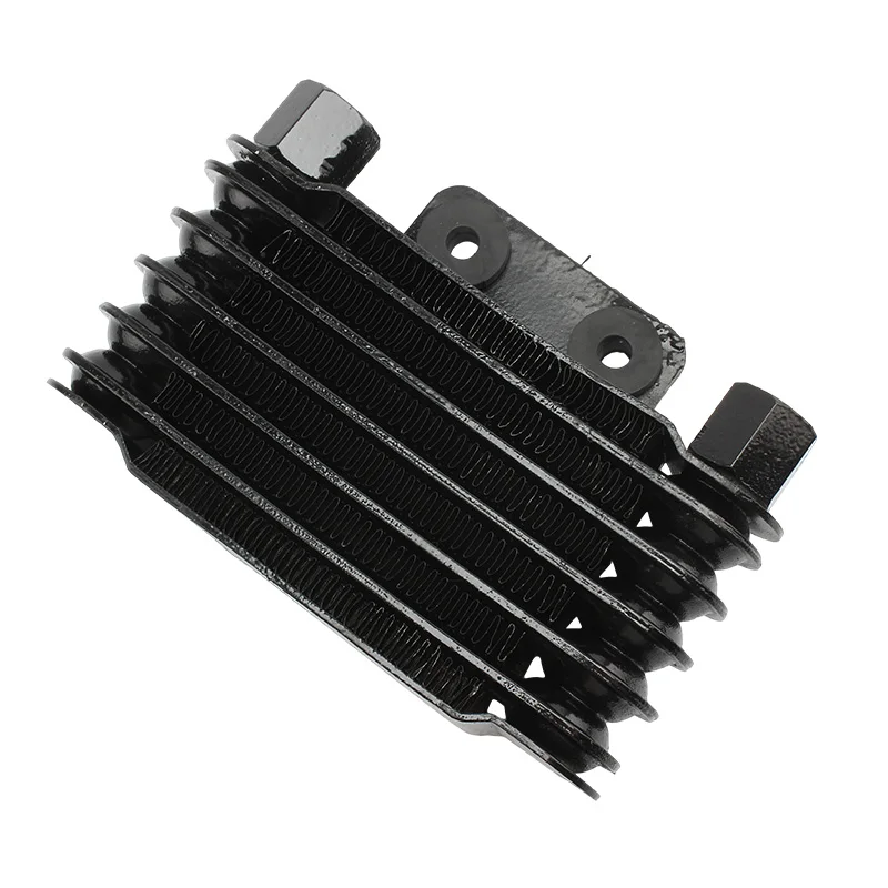 Motorcycle Oil Cooler Scooter Cooling Radiator 250cc 2T 4T Engine Universal 6 Row for KTM Honda Yamaha Kawasaki ATV Dirt Bike