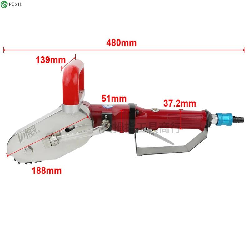 Imagem -02 - Handheld Pneumatic Stripper Machine Forte para Carton Waste Paper Usado em Carton Box Making Fábrica Bm-x8