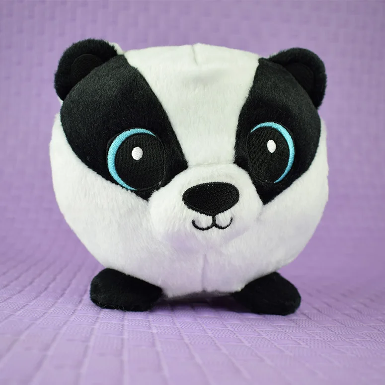 ตุ๊กตาสัตว์ตุ๊กตา Plush Fox ค้างคาวผึ้งนกฮูก Badger Hare ตุ๊กตาสัตว์ป่าน่ารักการ์ตูนคริสต์มาสของขวัญใหม่ปีปัจจุบัน roe Deer