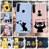 Redmi Note 8 Phone Case Cute Cartoon Cat Back Cover Case For Xiaomi Redmi Note 8 Pro Cases Note8 8 T 8Pro 8T Soft Silicone Coque