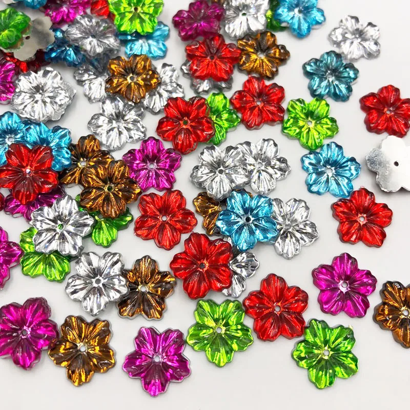 100PCS/package Lots Mixed Size Shape Loose Sew-on Rhinestones Apparel Bags Shoes Sewing Accessories DIY Crafts