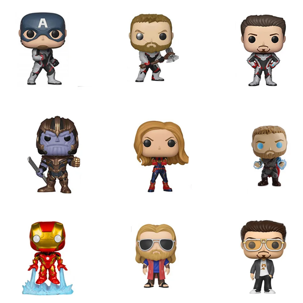avengers-marvel-thor-tony-stark-thanos-vinyl-action-figure-collectible-model-toys-for-children-birthday-christmas-gift