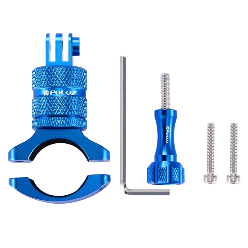 Крепление для велосипеда Go Pro, вращающийся держатель для крепления на руль велосипеда, адаптер, кронштейн для Gopro Hero 5 SJ6000 Xiaomi yi2