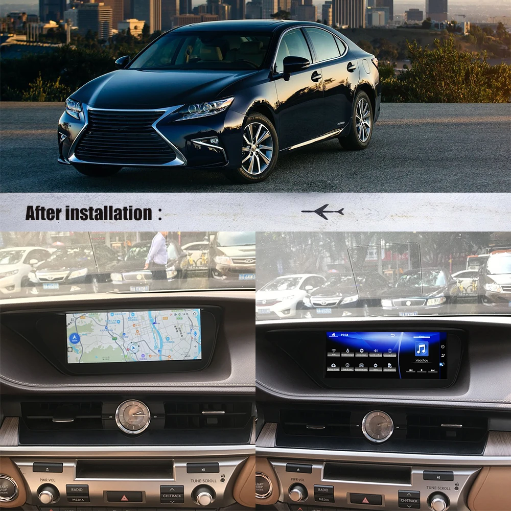 Car Multimedia Player For Lexus ES es350 ES200 ES300 ES300h ES250 Android 9 Audio Radio Stereo autoradio GPS Head unit Screen BT