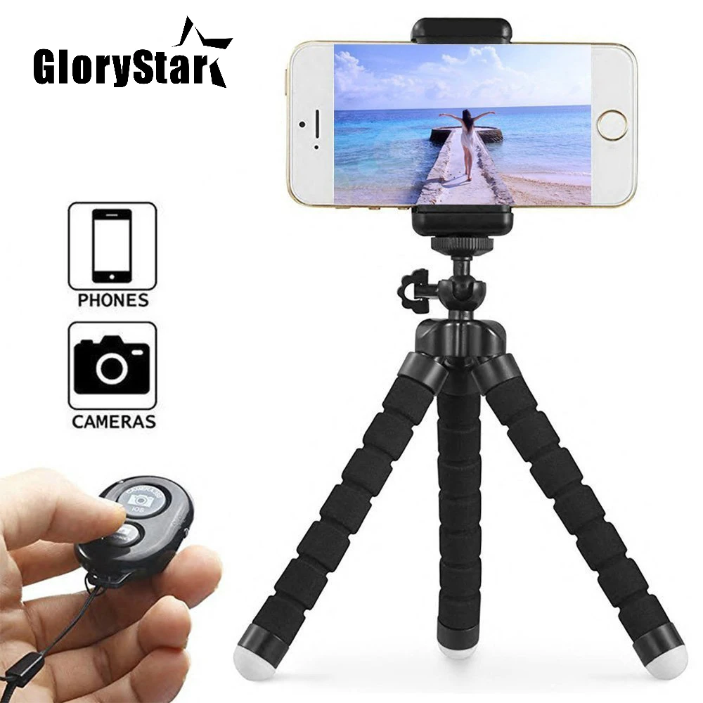 

Mini Flexible Gorillapod Octopus Tripod for iPhone Samsung Xiaomi Huawei Phone Tripod Selfie Stick for Gopro Camera Accessory