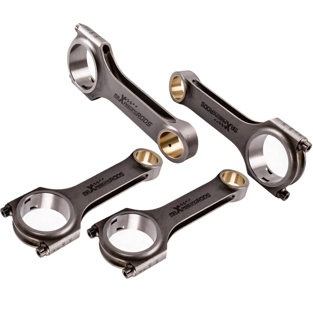 Connecting Rod For Ford XFlow Lotus twincam BDA Cosworth BDG 5.23 ARP Bolts	Forged 4340 Con Rods 600-800HP 132.84mm Rods