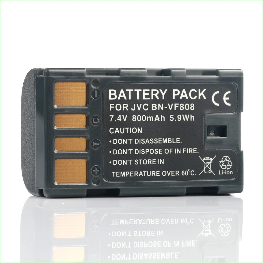 Batería para cámara Digital JVC, BN-VF808, BN-VF815, BN-VF823, GZ-MG133, GZ-MG150, GZ-MG175, GZ-MG255, GZ-MG555, GZ-MG575