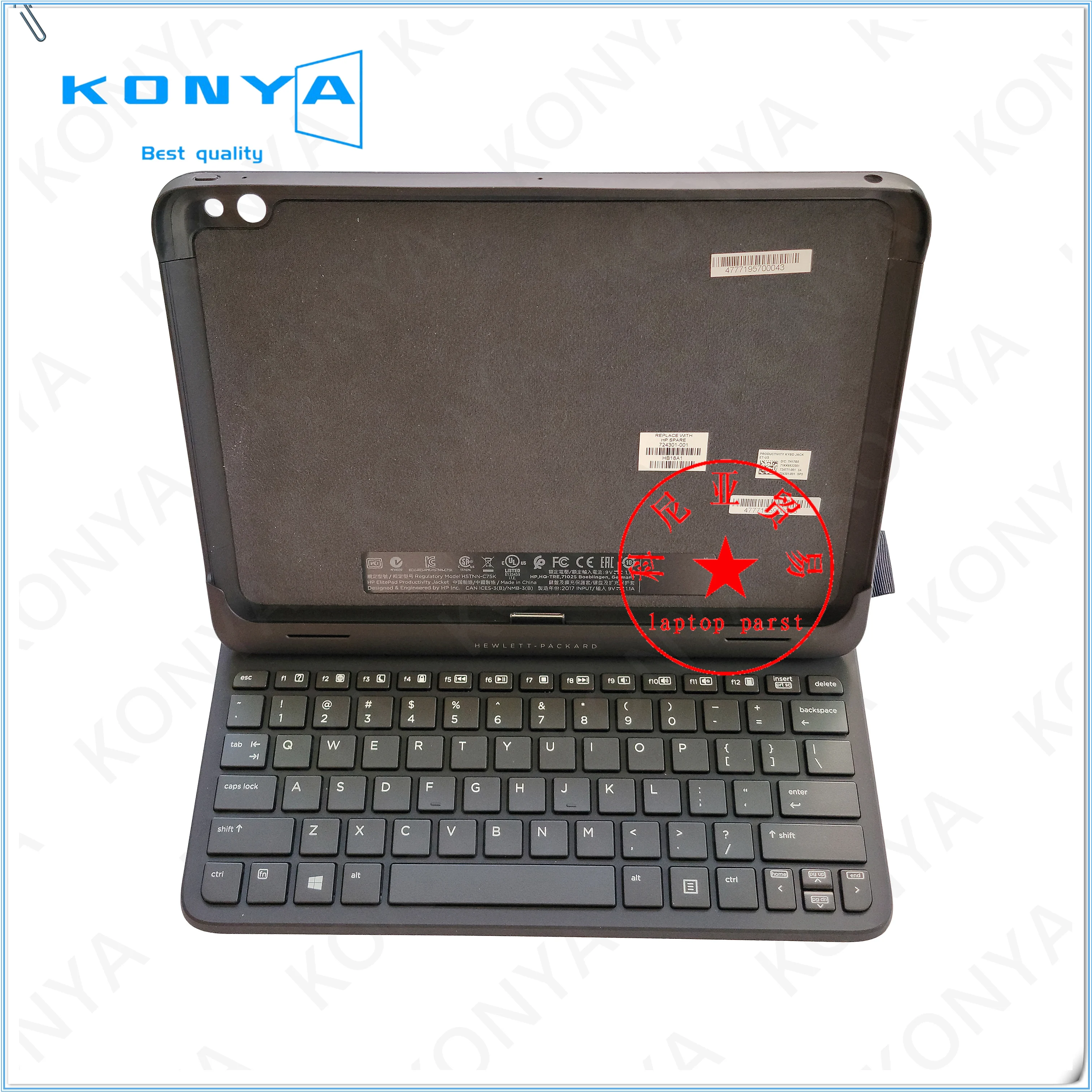 

New Original For HP ElitePad 900 G1 1000 G2 Tablet Protective Case Keyboard Base Expansion Case 724301-001 724301-FL1