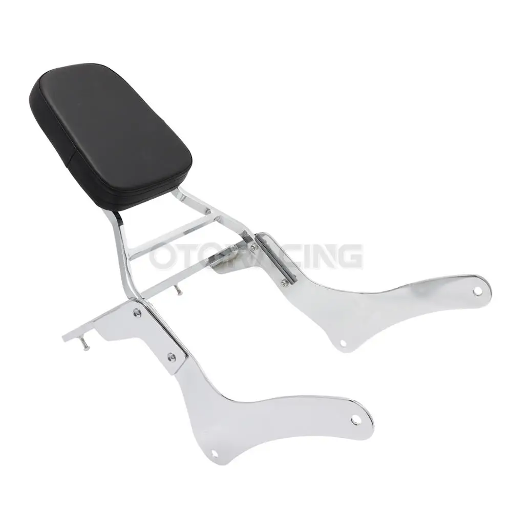 Motorcycle Backrest Sissy Bar with Luggage Rack For Kawasaki Vulcan VN 900 VN900 1996-2023