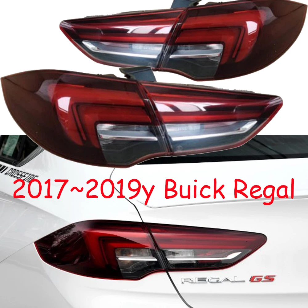 

1pcs car bumper tail light for Opel Insignia taillight regal 2017~2019y LED car accessories Taillamp Insignia rear light fog