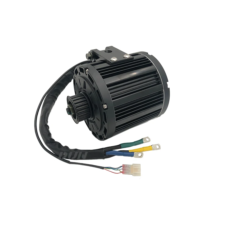 QS138 90H 4KW Peak 10KW QS Mid-Drive Motor Kits with FarDriver ND72680,Accelerator Pedal Throttle,DKD Display