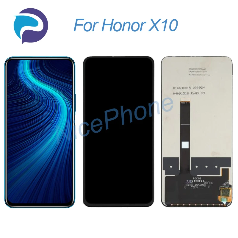 

For Honor X10 5G TEL-AN00, TEL-TN00, TEL-AN00a, TEL-AN10 6.63" TEL-AN00, TEL-TN00, TEL-AN00a, TEL-AN10 X10 Screen Display LCD