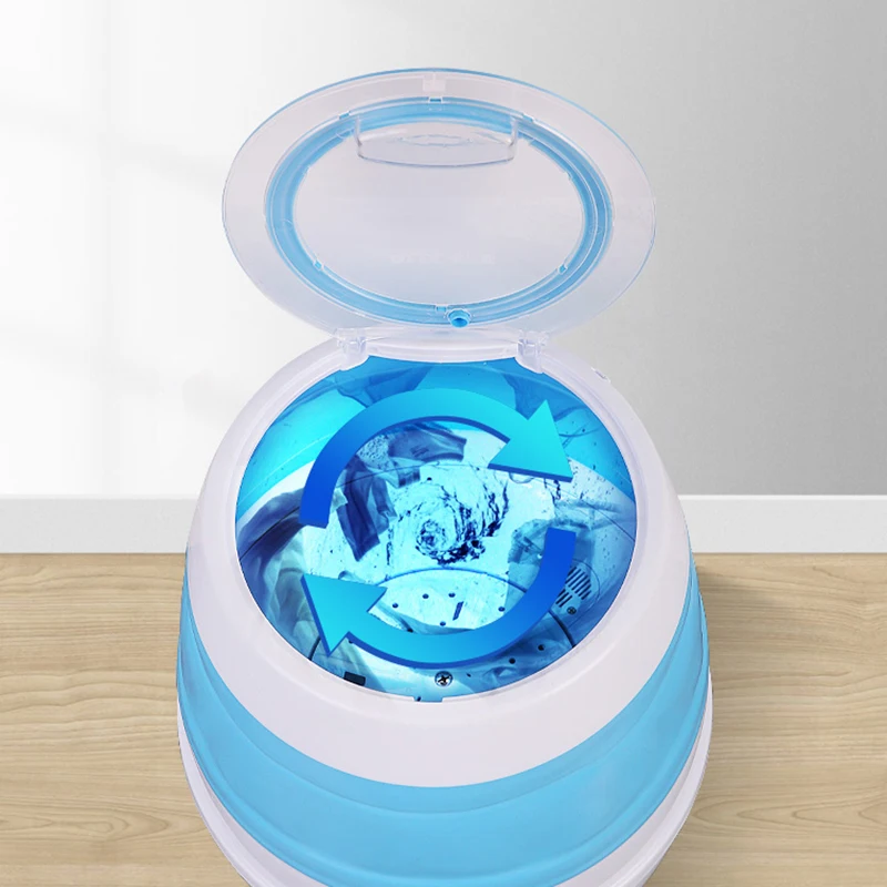 

Portable Folding Electric Washing Machine Mini Automatic Washing Machine Small Household Shoe Washing Machine 220V