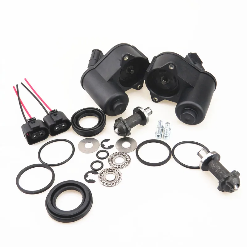 AZQFZ 6 Teeth Rear Wheel Brake Calipers Server Motor Parking Actuator + Repair Kit For A6 C6 Q3 Seat Alhambra II 4F0 615 404 B