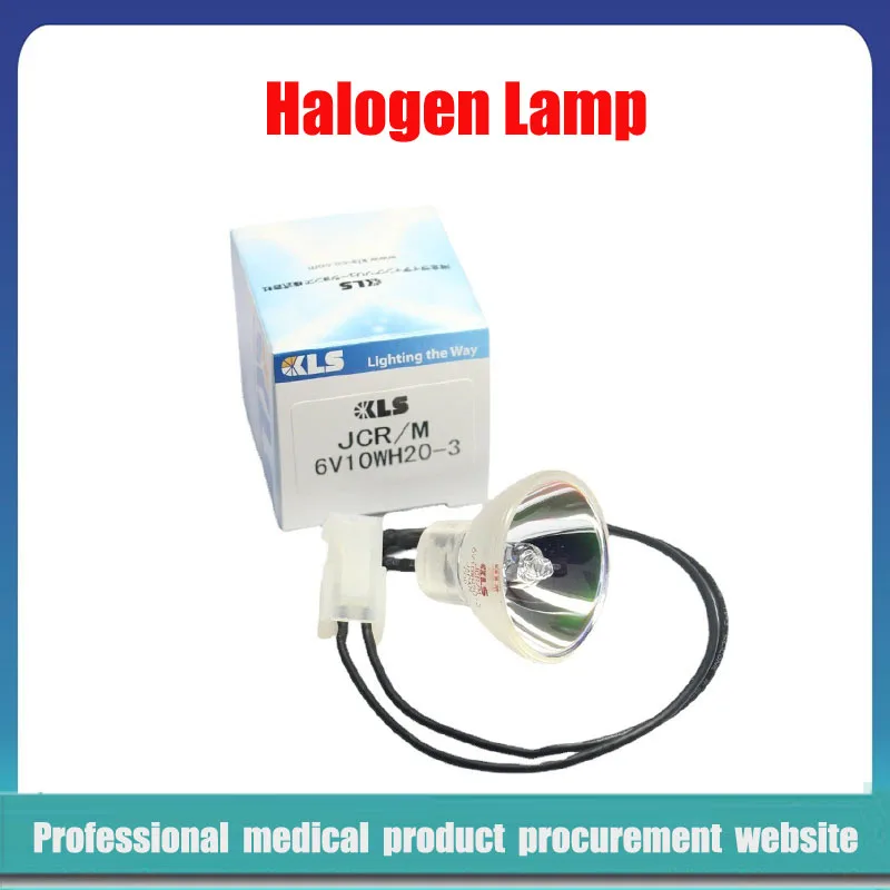 

KLS 6V10WH20-3 Bulb Hemagglutination Analyzer halogen lamp For Sysmex JCR/M Microscope Lamp