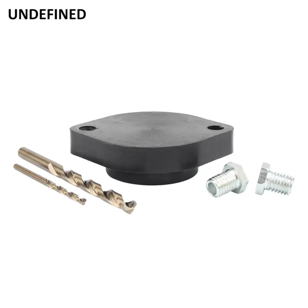 Motorcycle Exhaust Stud Drilling Kit Drill Plate Tool For Harley Buell Blast 500 Softail Touring Sportster XL883 Tri accessories