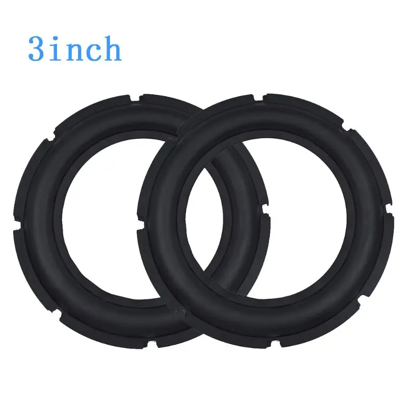 Universal Speaker Surround Repair Foam Woofer Edge Replacement Elastic Foam Rubber Ring 3/4/5/6.5/10/12 Inch