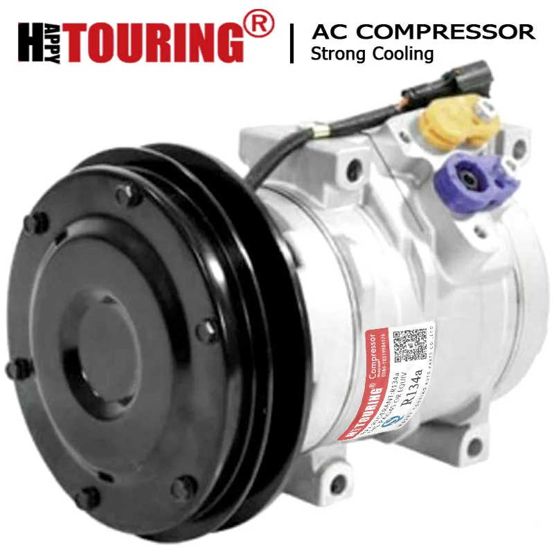 10s15c AC Compressor for John Deere 450CLC DLC 600CLC DLC 800C 850DLC 24V